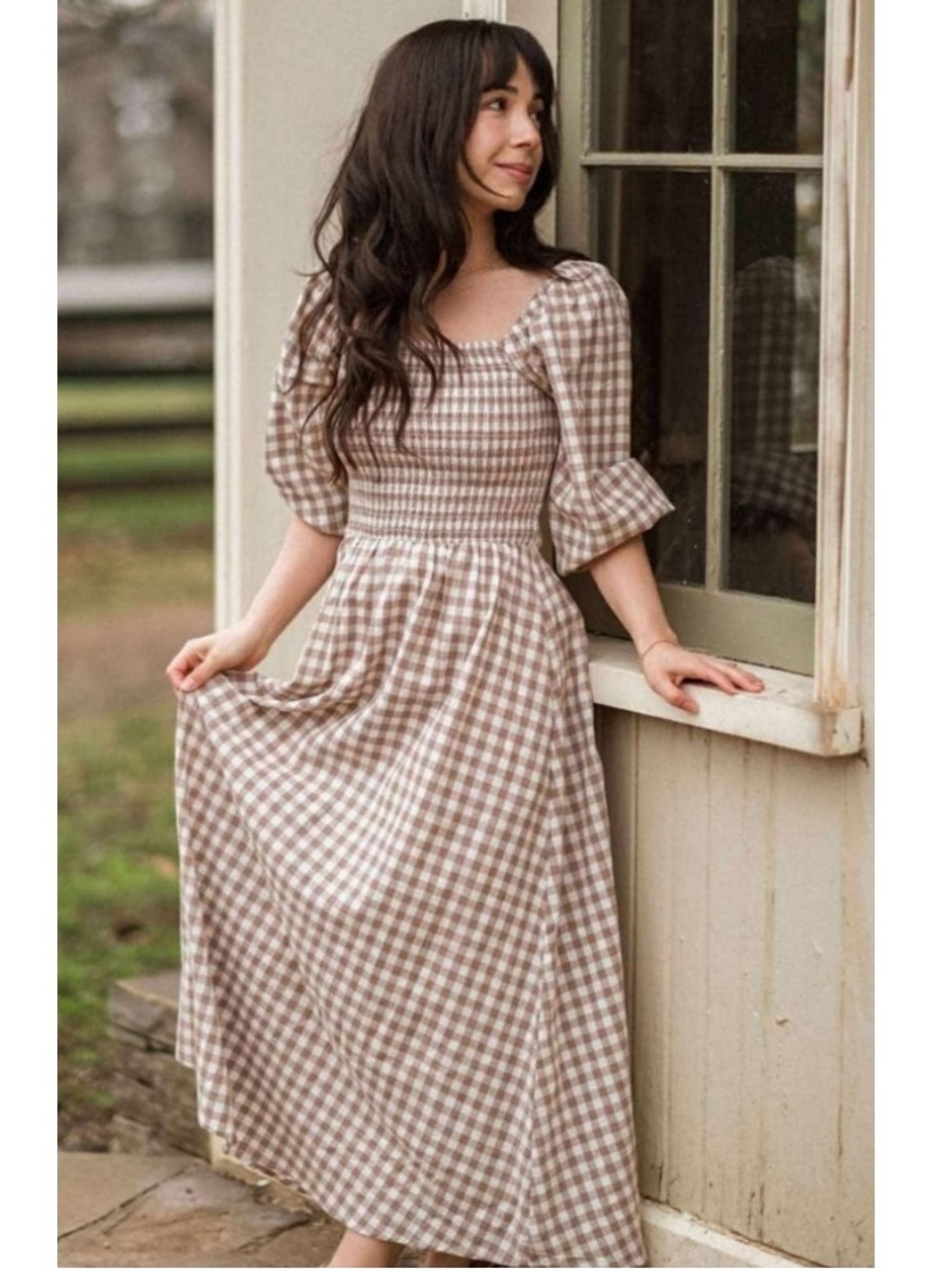 Neuflora Gingham Hartselle Dress XS
